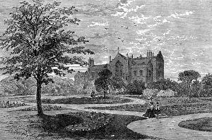 Greater Manchester Prints: Stamford Public Park, Ashton-Under-Lyne, 1873. Creator: Unknown
