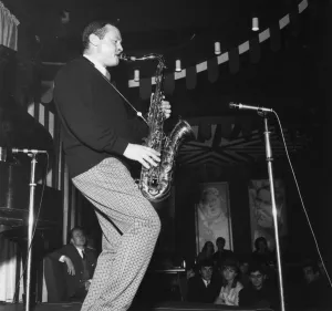 Stan Getz, Marquee Club, London, c1963. Creator: Brian Foskett