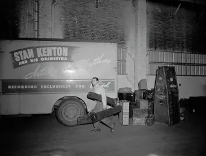 Case Prints: Stan Kenton Orchestra, 1947 or 1948. Creator: William Paul Gottlieb