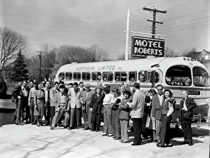Stan Kenton Orchestra, 1947 or 1948. Creator: William Paul Gottlieb