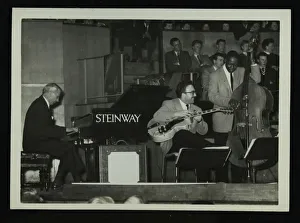 The Stan Kenton Orchestra in concert, 1956. Artist: Denis Williams The Stan Kenton Orchestra in concert, 1956. Artist: Denis Williams