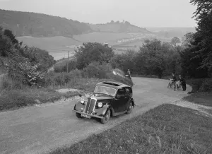 Standard 12 Prints: Standard Twelve 4-door saloon, late 1930s. Artist: Bill Brunell