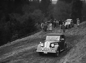 Hawick Prints: Standard of ADC Gordon competing in the MCC Edinburgh Trial, Roxburghshire, Scotland, 1938