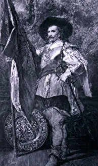 John Gilbert Prints: A standard bearer, 1897. Artist: Sir John Gilbert