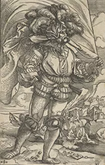 The Standard Bearer, ca. 1515. Creator: Hans Schäufelein the Elder