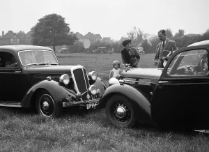 Two Standard Flying Twelves at the Standard Car Owners Club Gymkhana, 8 May 1938