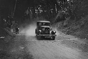 Standard taking part in a motoring trial, c1930s. Artist: Bill Brunell