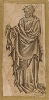 Apostles Collection: Standing Apostle, c. 1400. Creator: Unknown