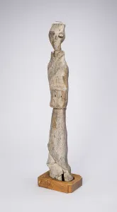 Standing Attendant (Tomb Figurine), Eastern Zhou dynasty, Warring States period
