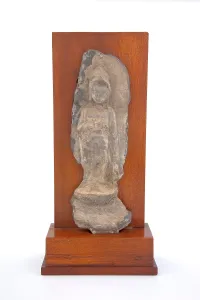 Bosatsu Prints: Standing Bodhisattva, 618-907. Creator: Unknown