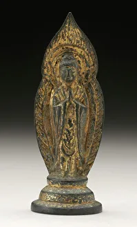 Hands Together Prints: Standing Buddha, 9th-early 10th century. Creator: Unknown