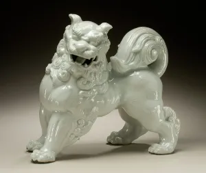 Regal Prints: Standing Chinese Lion, Late 19th century. Creator: Unknown