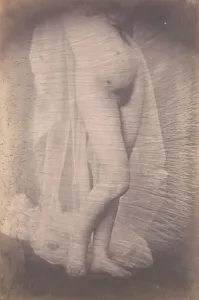 Textured Prints: [Standing Female Nude], ca. 1856. Creator: Unknown