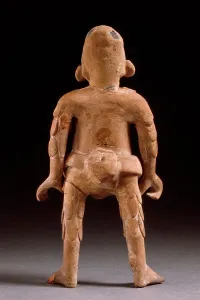 Latin American Prints: Standing Figure, A.D. 600-900. Creator: Unknown