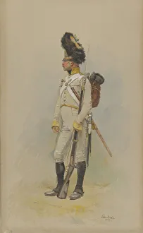 Puttee Prints: A Standing Grenadier of the Municipal Guard, 1891. Creator