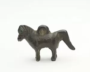 Republic Of China Gallery: Standing horse, Period of Division, 220-589. Creator: Unknown