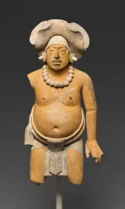 Maya Prints: Standing Male Figure, A. D. 650 / 800. Creator: Unknown