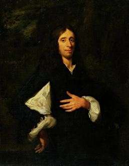 Wallerant Vaillant Prints: Standing Man, 1650-1670. Creator: Wallerant Vaillant