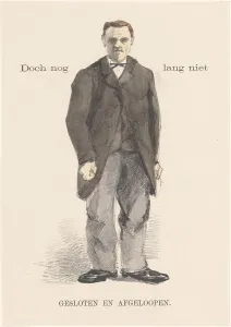 Hoytema Theo Van Prints: Standing man in overcoat, 1878-1917. Creator: Theo van Hoytema