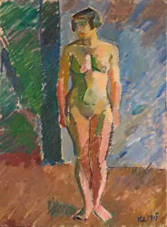 Standing Model, 1915. Creator: Karl Isakson