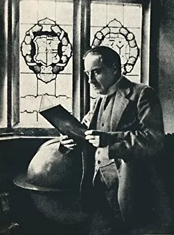 Waverley Book Company Gallery: Stanley Baldwin in the Gallery at Chequers, c1925