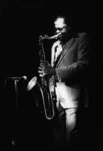 Stanley Turrentine, Ronnie Scotts Jazz Club, Soho, London, Jan 1981. Creator: Brian O Connor