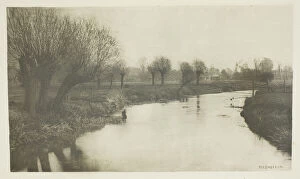 Stanstead from the Lea, 1880s. Creator: Peter Henry Emerson