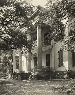 Capital Prints: Stanton Hall, Natchez, Adams County, Mississippi, 1938. Creator: Frances Benjamin Johnston