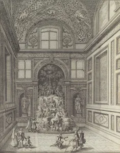 Stanza de Venti nel Teatro di Belvedere di Frascati..., 1691 or after Stanza de Venti nel Teatro di Belvedere di Frascati..., 1691 or after