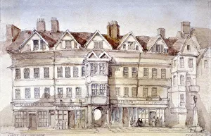 Thomas Colman Prints: Staple Inn, Holborn, London, 1854. Artist: Thomas Colman Dibdin
