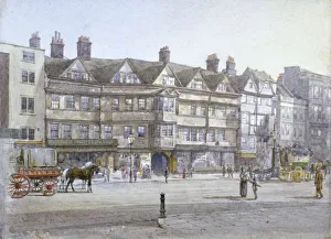 Holborn Prints: Staple Inn, London, 1882. Artist: John Crowther