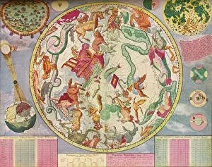 Pastel Prints: Star Chart for the Southern Hemisphere