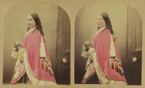 London Stereoscopic Photographic Co Prints: The Star of the Evening, about 1865. Creator: London Stereoscopic & Photographic Co