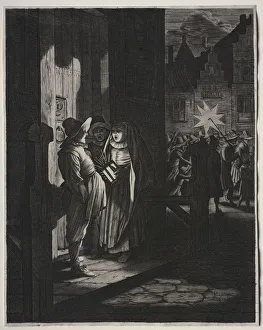 Pieter Molyn Dutch Prints: Star of Kings, A Night Piece, 1630. Creator: Jan van de Velde (Dutch, 1620-1662)