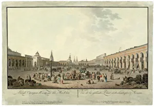 Barthe Prints: The Staraya Square in Moscow