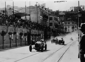 Start of the inaugural Monaco Grand Prix, 1929