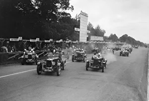Starting Grid Prints: Start of a the Irish Grand Prix Saorstat Cup race
