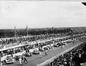 Sarthe Prints: Start of the Le Mans Race, France, 1950