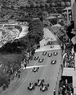 Clark Prints: Start of the Monaco Grand Prix, 1964