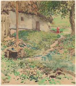 Stary Hrosenov, 1889. Creator: Karel Vitezslav Masek