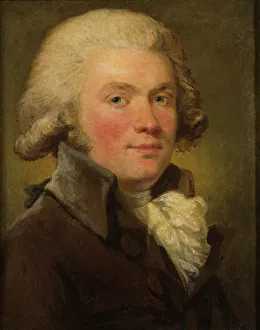 Antiquarian Prints: State Antiquarian Georg Frans Tihleman, 1790. Creator: Carl Fredrik von Breda