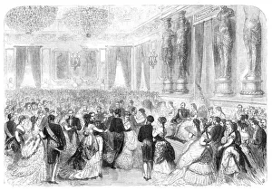 Guests Prints: A State Ball at the Tuileries, 1869. Creator: Unknown