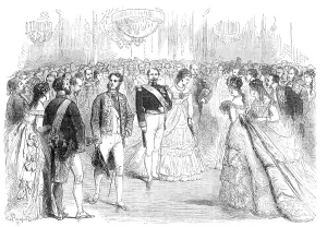 Guests Prints: State Ball at the Tuileries: presentations to the Emperor and Empress before the Ball