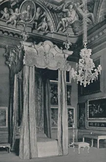 Edward F Prints: State Bedstead made for George, Prince of Wales, 1927. Artists: Edward F Strange, Unknown