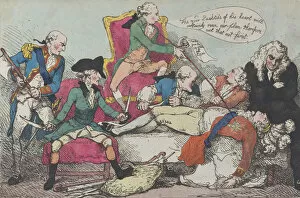 Duke Of Grafton Gallery: State Butchers, January 28, 1789. January 28, 1789. Creator: Thomas Rowlandson
