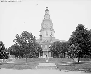 State Capitol Prints: State capitol, Annapolis, Md. c1903. Creator: Unknown
