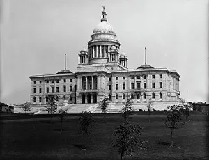Transparency Prints: State Capitol, Providence, R.I. c1906. Creator: Unknown