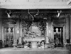 Antler Prints: State dining room, White House