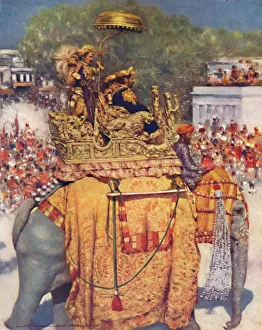 The State Entry: A Distinguished Maharaja, 1903. Artist: Mortimer L Menpes