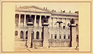 Petersburg Prints: State Museum of Russian Art, Michael Palace, mid-19th century. Creator: Alfred Lorens